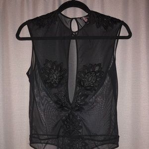 Victoria’s Secret sheer bodysuit